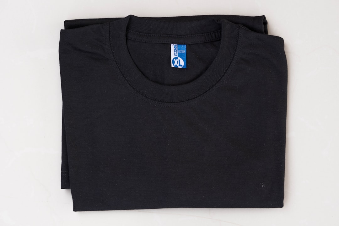 Photo folding t-shirt
