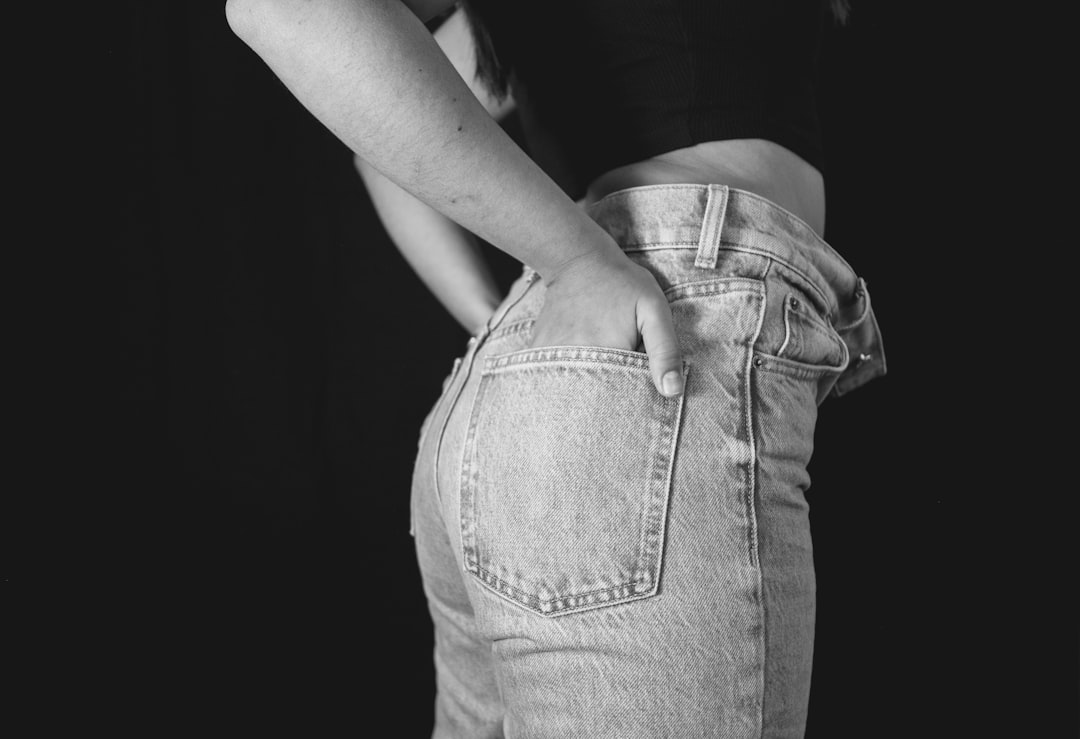 Photo black jeans